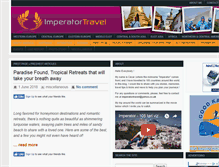 Tablet Screenshot of imperatortravel.com